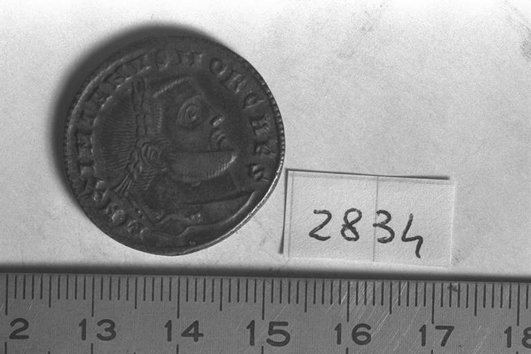follis - età imperiale romana (secc. III/ IV d.C.)