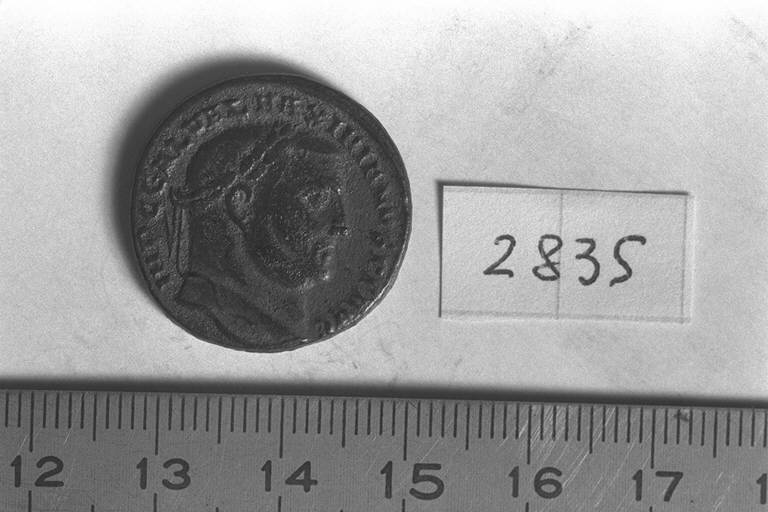 follis - età imperiale romana (sec. IV d.C.)