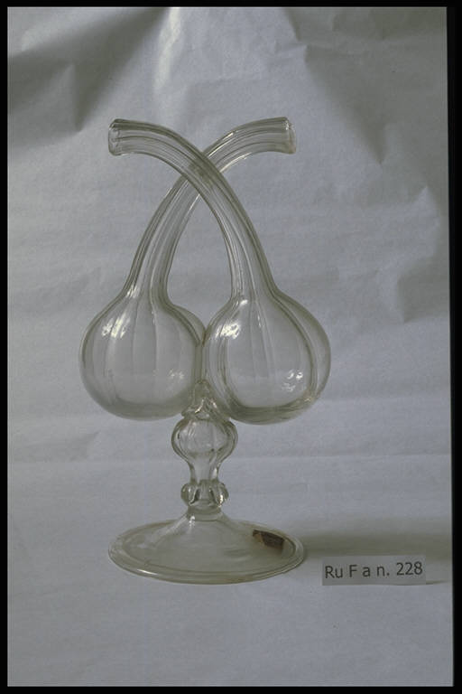 ampolla gemina - Produzione muranese (fine/inizio secc. XVIII/ XIX d.C.)