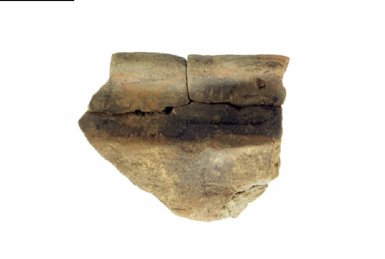 tazza monoansata/forma parzialmente ricostruibile - Facies nord-occidentale del Bronzo Medio e Recente (Bronzo Recente)