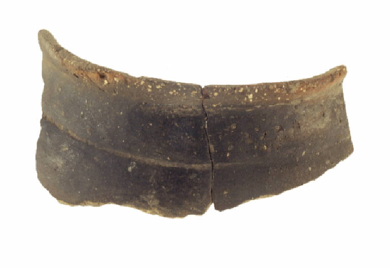 olletta biconica/forma parzialmente ricostruibile - cultura ligure (Seconda Età del Ferro)