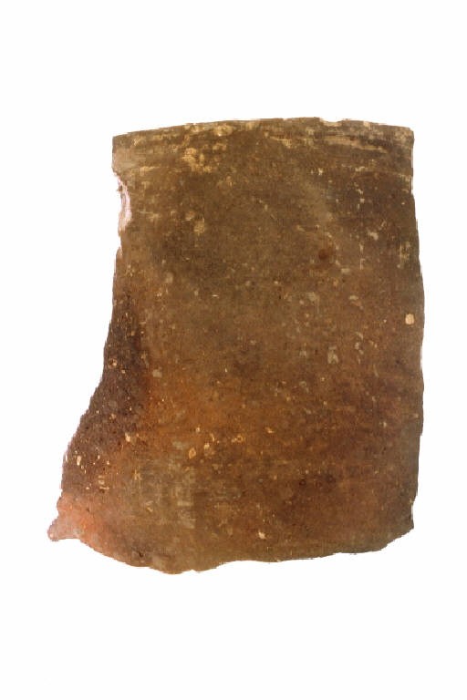 ciotola a calotta/forma parzialmente ricostruibile - cultura ligure (Seconda Età del Ferro)