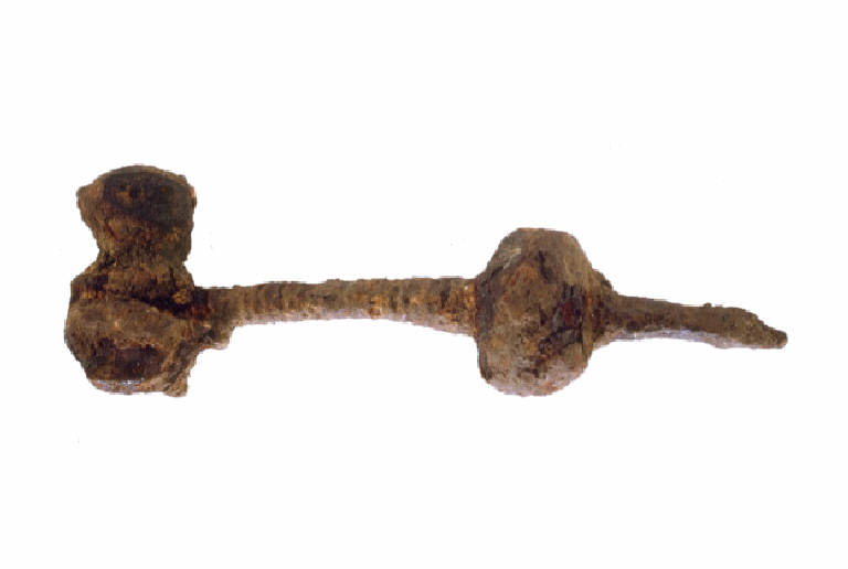 fibula/forma parzialmente ricostruibile - cultura La Tène (C1) (Seconda Età del Ferro)