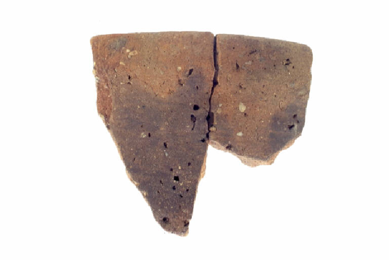 scodella troncoconica/forma parz. ricostruibile - cultura ligure (Seconda Età del Ferro)
