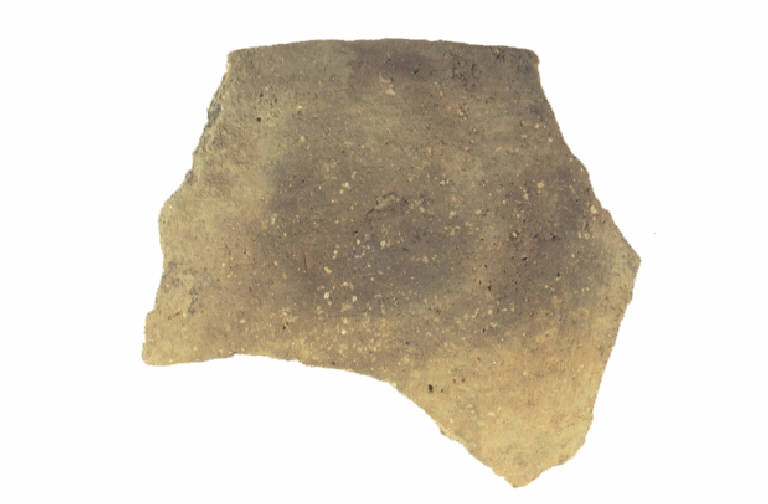 scodella emisferica/forma parzialmente ricostruibi - cultura ligure (Seconda Età del Ferro)