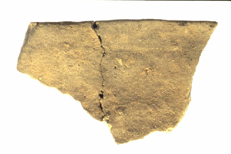 orlo di vaso cilindrico - Facies nord-occidentale del Bronzo Medio e Recente (Bronzo Medio)