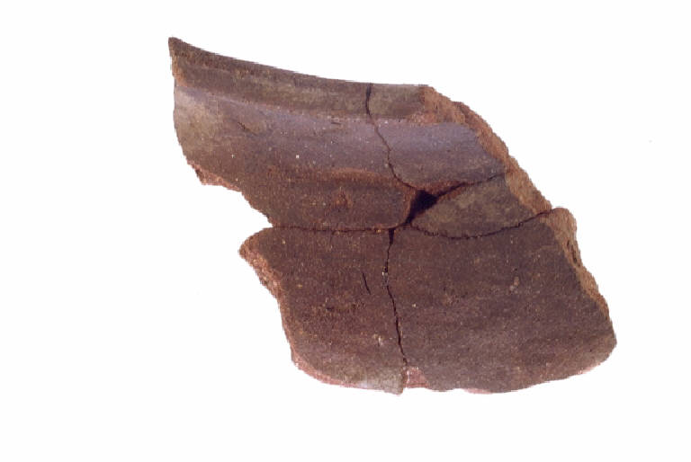olla globulare/forma parzialmente ricostruibile - cultura ligure (Media Età del Ferro)