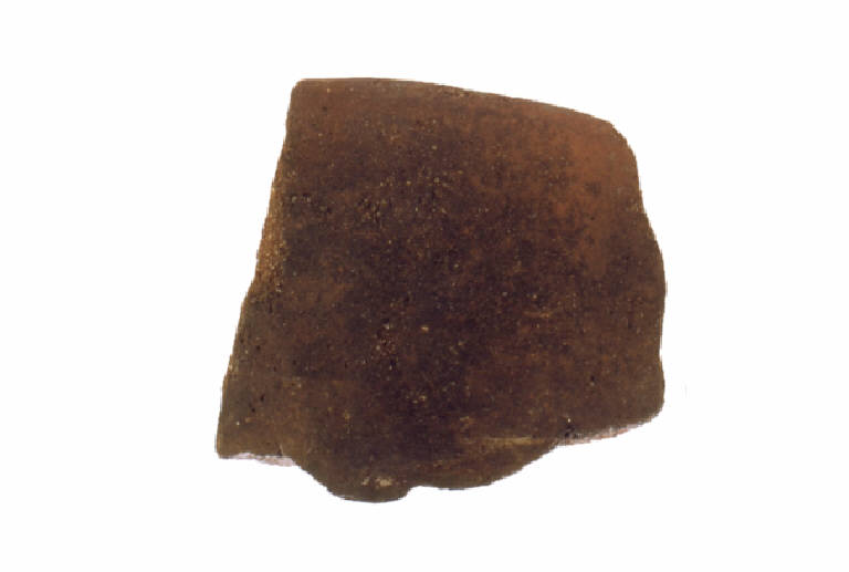 coperchio a calotta/forma parzialmente ricostruibi - cultura ligure (Media Età del Ferro)