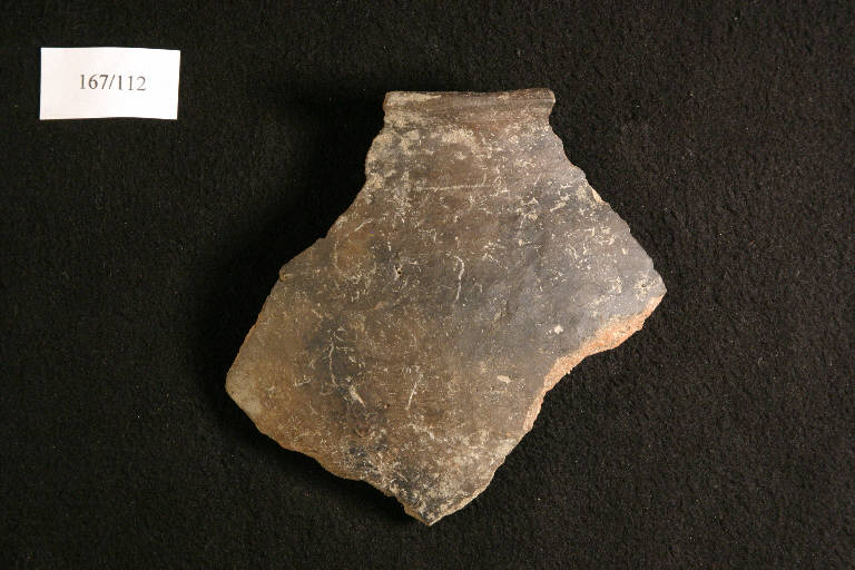 olla/forma parzialmente ricostruibile - cultura ligure (Media Età del Ferro)