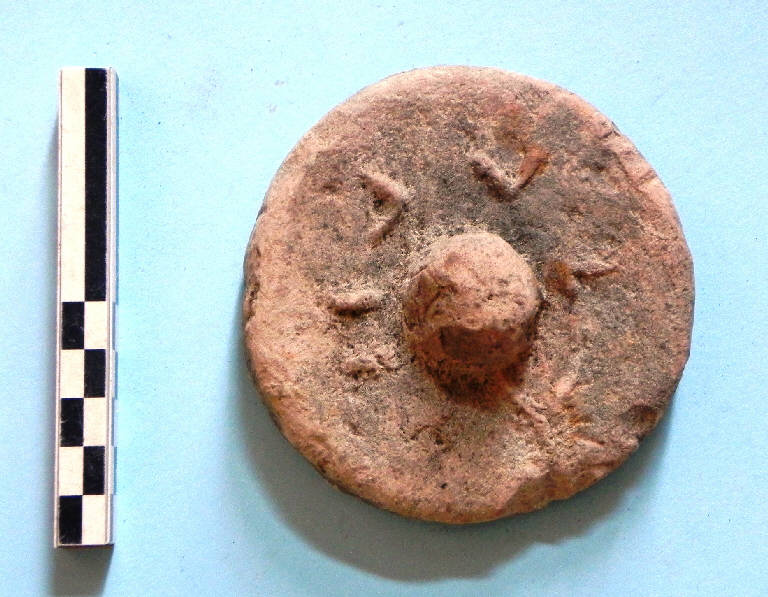 anfora/ tappo - ambito romano (secc. I/ II d.C.)