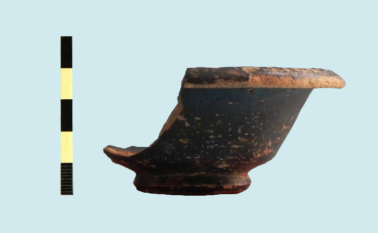 coppetta, Morel, tipo 1232b 1 - ambito ellenistico-romano (seconda metà sec. I a.C.)