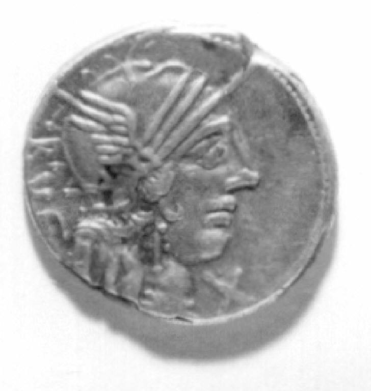 Denario (moneta, Denario) (ultimo quarto secc. II a.C.)