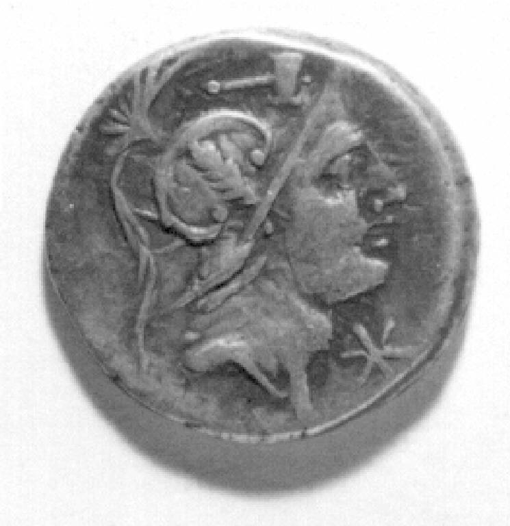 Denario (moneta, Denario) (inizio sec. I a.C.)