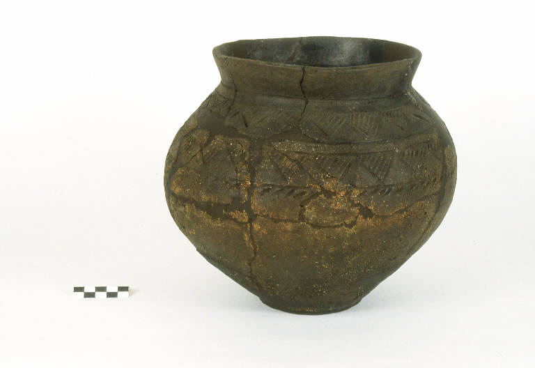 urna biconica - prima età del ferro (G I B) (fine/inizio secc. VIII/ VII a.C.)