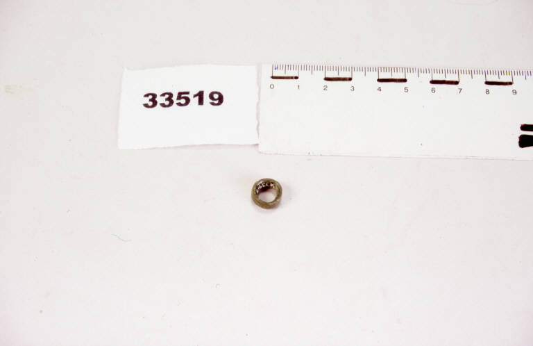 anello - prima età del ferro (G II B) (fine/inizio sec. VI-V a.C.)