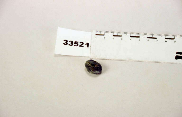 perla in pasta vitrea - prima età del ferro (G II B) (fine/inizio sec. VI-V a.C.)