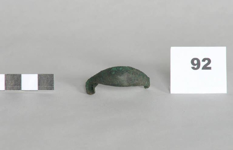 fibula a navicella - cultura golasecchiana (prima età del Ferro)