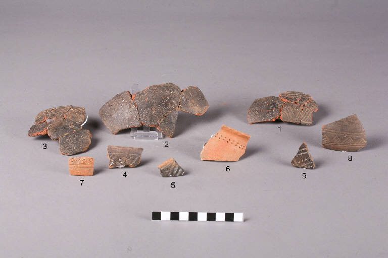 olle / frammenti - cultura golasecchiana (prima età del Ferro)