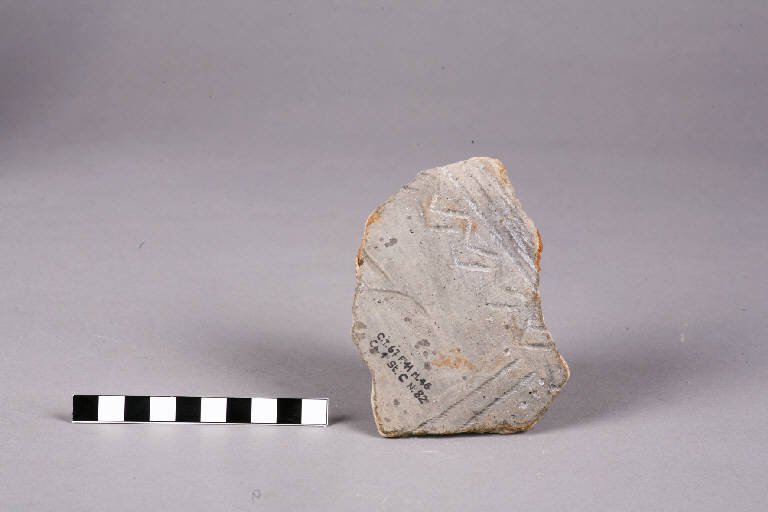 frammento di vaso - cultura golasecchiana (prima età del Ferro)