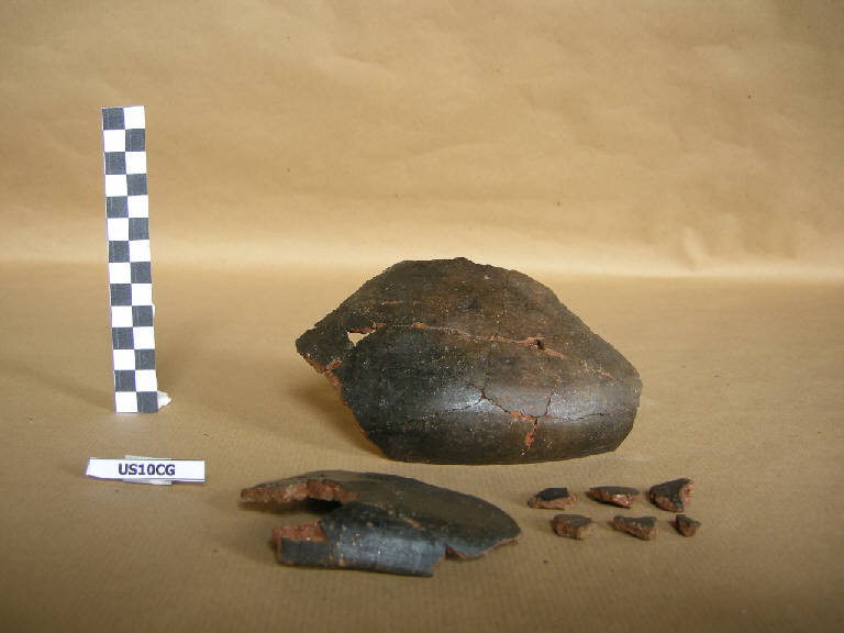 ciotola troncoconica/ forma parzialmente ricostrui - cultura di Golasecca (prima età del Ferro)
