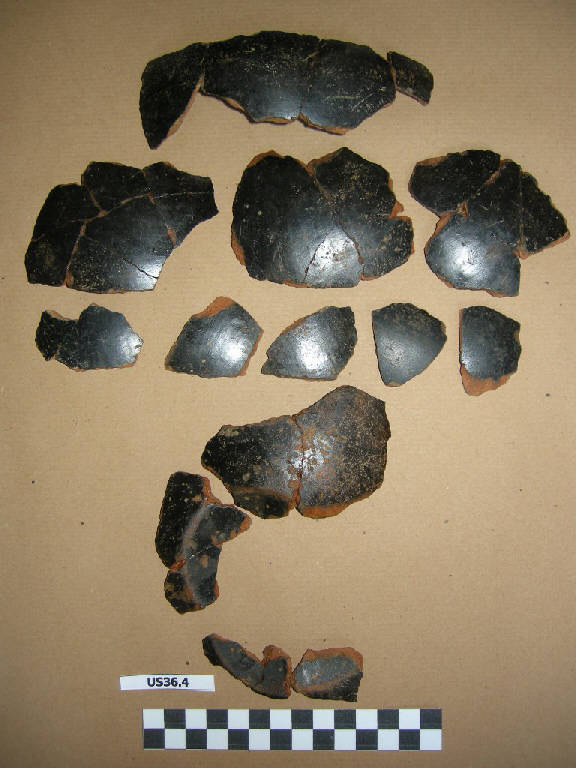 recipiente/ frammento - cultura di Golasecca (sec. VI a.C.)
