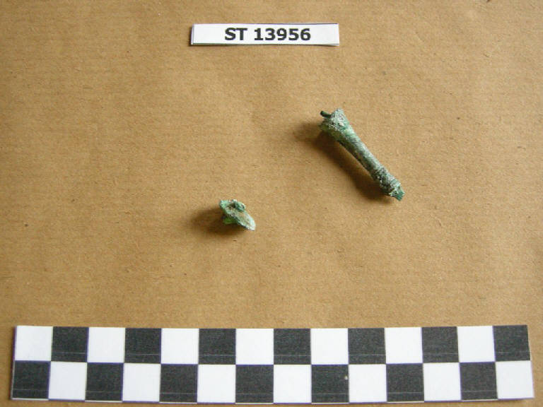 fibula ad arco composito/frammento - cultura di Golasecca (sec. VII a.C.)
