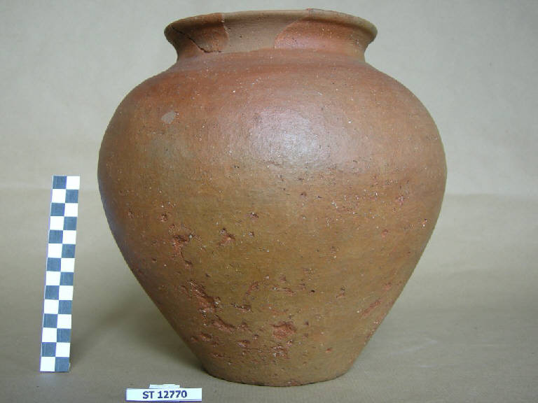 olla ovoide - cultura di Golasecca (fine/inizio secc. VI/ V a.C.)