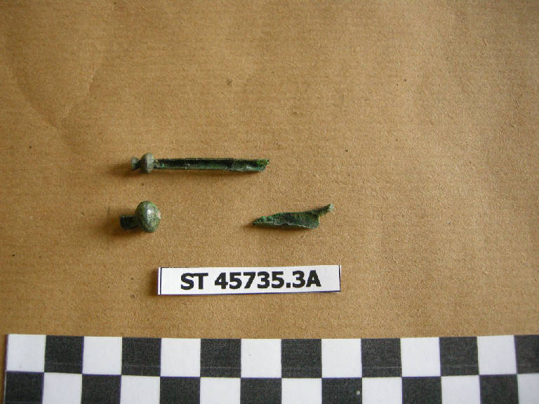 staffa/ frammento - cultura di Golasecca (fine/inizio secc. VII/ VI a.C.)