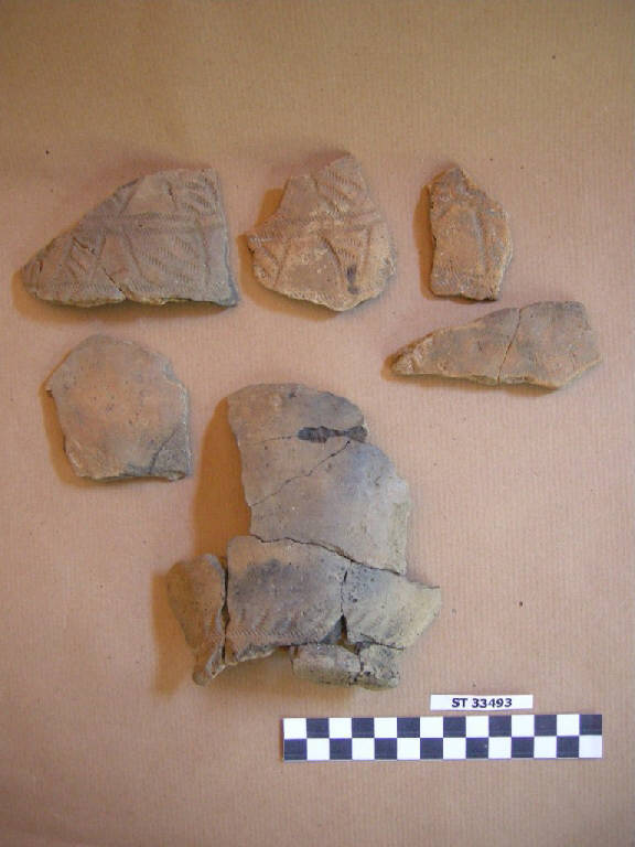 urna biconica - cultura di Golasecca (fine/inizio secc. IX/ VIII a.C.)