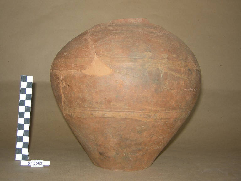 olla - cultura di Golasecca (fine/inizio secc. VI/ V a.C.)