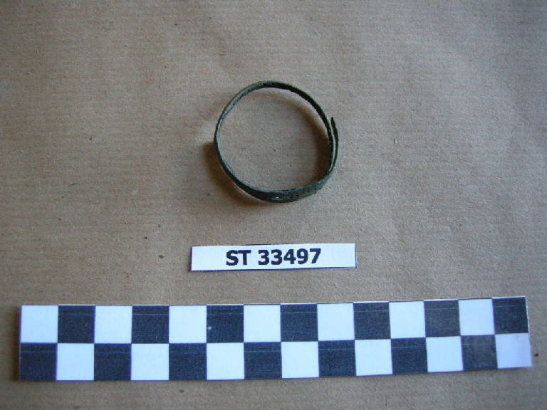 anello a spirale - cultura di Golasecca (sec. VI a.C.)