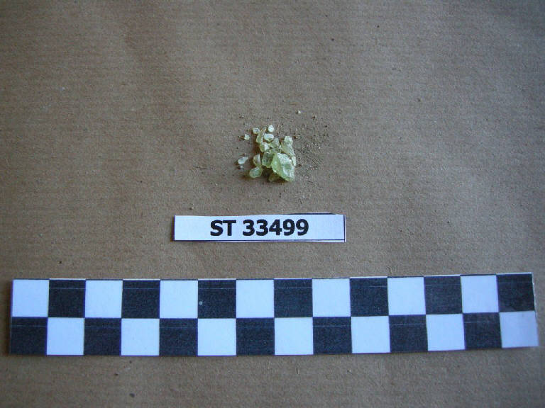 perla/ frammento - cultura di Golasecca (sec. VI a.C.)