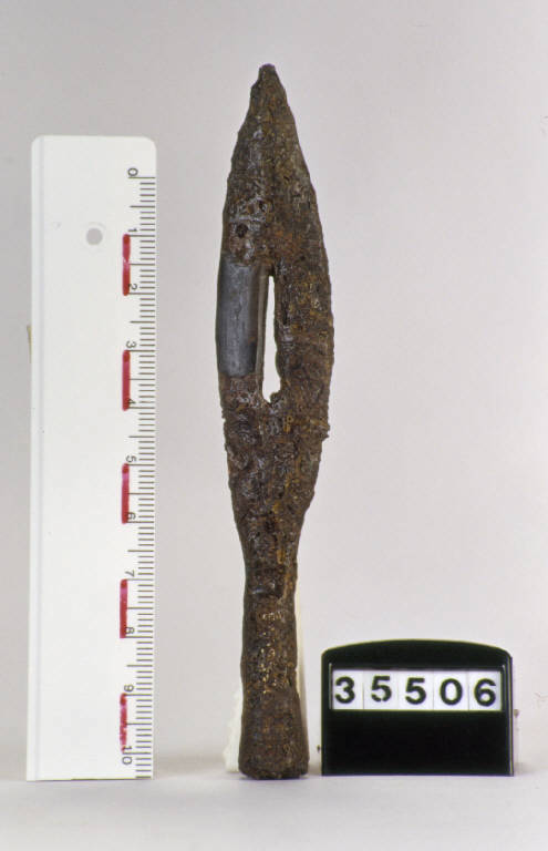 cuspide di freccia - produzione longobarda (prima metà sec. VII d.C.)