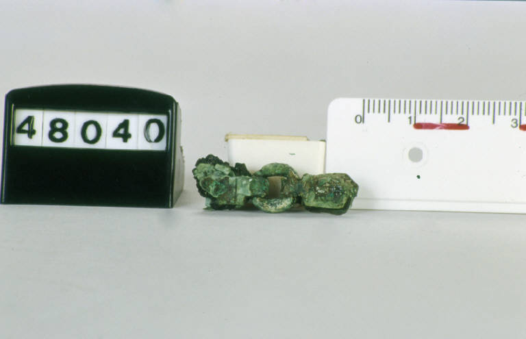placca di fibbia - produzione longobarda (prima metà sec. VII d.C.)