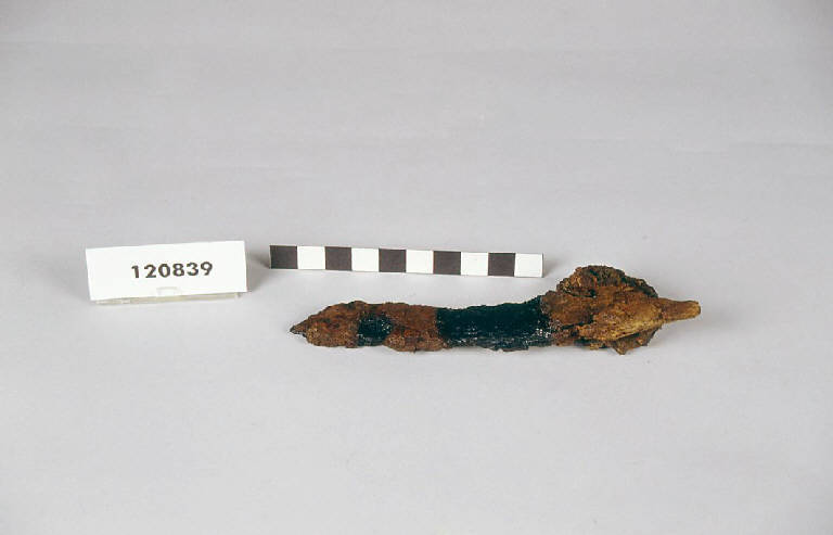 coltellino - produzione longobarda (prima metà sec. VII d.C.)