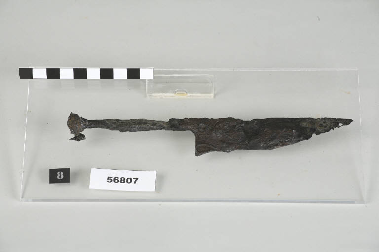 coltello a codolo - periodo romano imperiale (sec. I d.C)