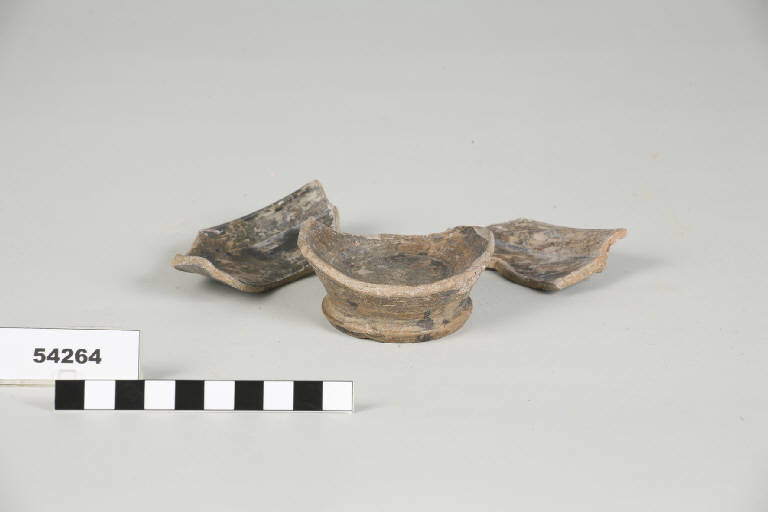 coppetta / frammento, Ritterling 5 - periodo romano imperiale (prima metà sec. I d.C)
