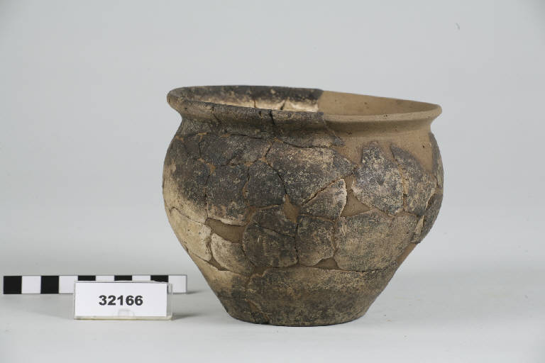 olla globulare - periodo romano imperiale (inizio sec. III d.C.)