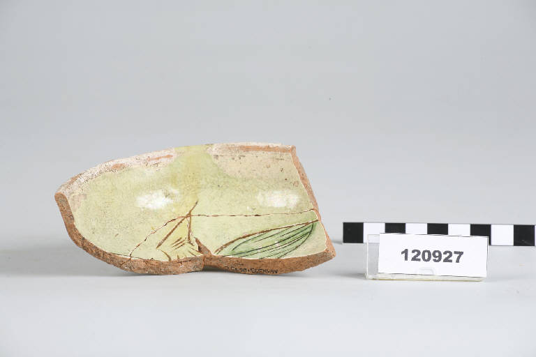 tazza emisferica / frammenti - età rinascimentale (seconda metà sec. XV d.C.)