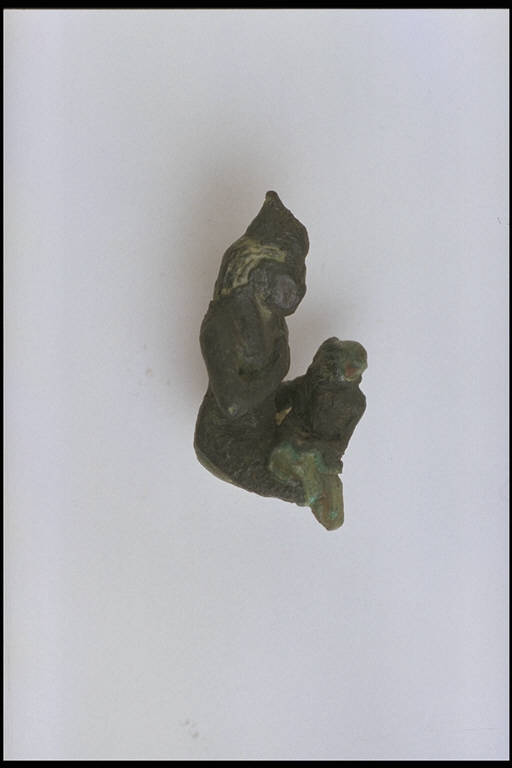 Iside con Horus bambino (STATUETTA VOTIVA) - produzione egizia (secc. VI/ IV a.C.)