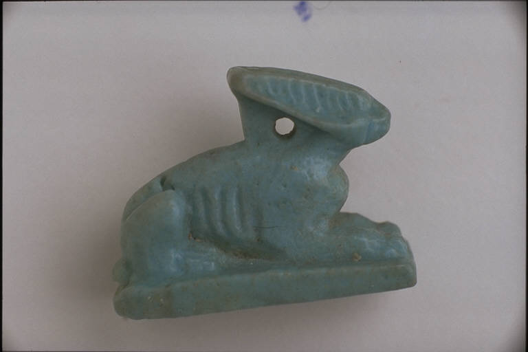 Lepre (AMULETO) - produzione egizia (secc. VII/ IV a.C.)