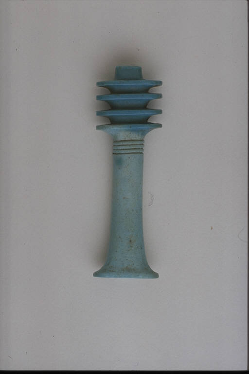 Pilastro (AMULETO) - produzione egizia (secc. XVI/ IV a.C.)