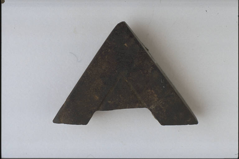Livella a filo a piombo (AMULETO) - produzione egizia (secc. VII/ I a.C.)