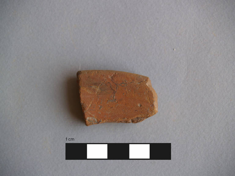 orlo di piattello/vaso a fruttiera - etrusco (secc. V/IV a.C.)