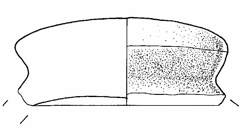 coperchio/ presa - ambito paleoveneto (sec. VIII a.C.)