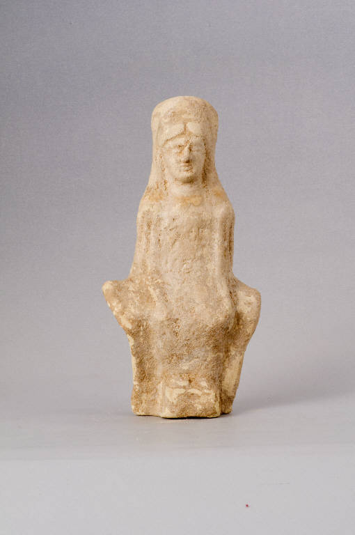 statuetta femminile (prima metà sec. V a.C.)