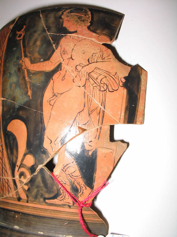 skyphos/ frammento di Pittore di Tarporley (bottega) - bottega (primo quarto sec. IV a.C.)