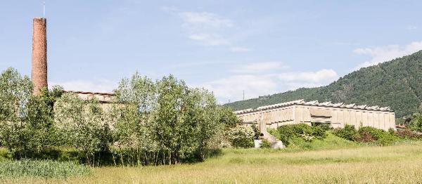 Capannone del Cotonificio Zopfi per la mischia e l'apertura