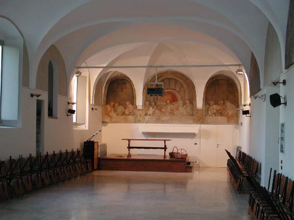 Sala del Romanino del Convento di S. Cristo