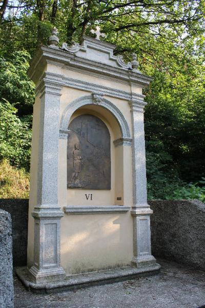 Cappellette Via Crucis Madonna alla Rovinata stazione VI